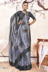 Jenisha By Vallabhi Printed Moss Chiffon Sarees Wholesale Shop In Surat